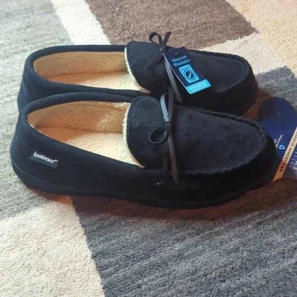 Isotoner mens slippers size 11-12 - Picture 2 of 6